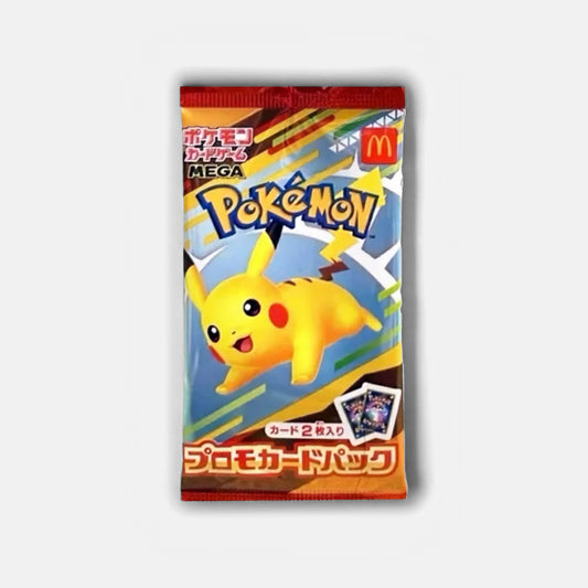 ポケモンカードゲームMEGA マクドナルド ハッピーセット2025 プロモカードパック
