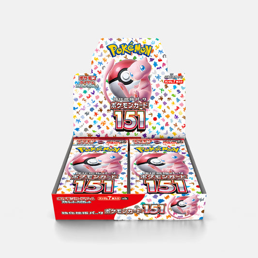 ポケモンカードゲーム スカーレット&バイオレット 強化拡張パック「ポケモンカード151」ボックス